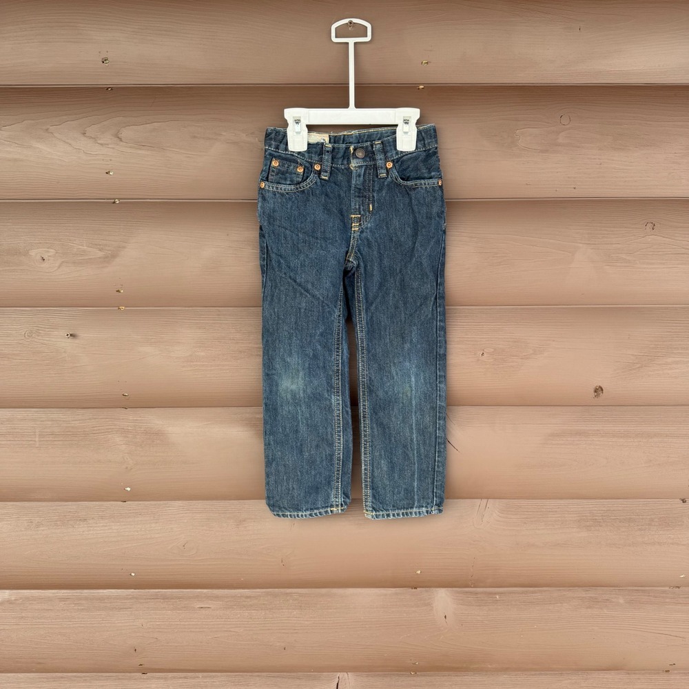 Polo Ralph Lauren Kids Jeans Blue Denim Straight Leg Size 4T